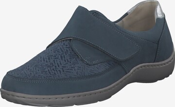 WALDLÄUFER Slipper 'Henni 496H31' in Blau: predná strana