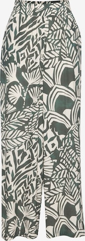 žalia LASCANA Plačios klešnės Kelnės: priekis