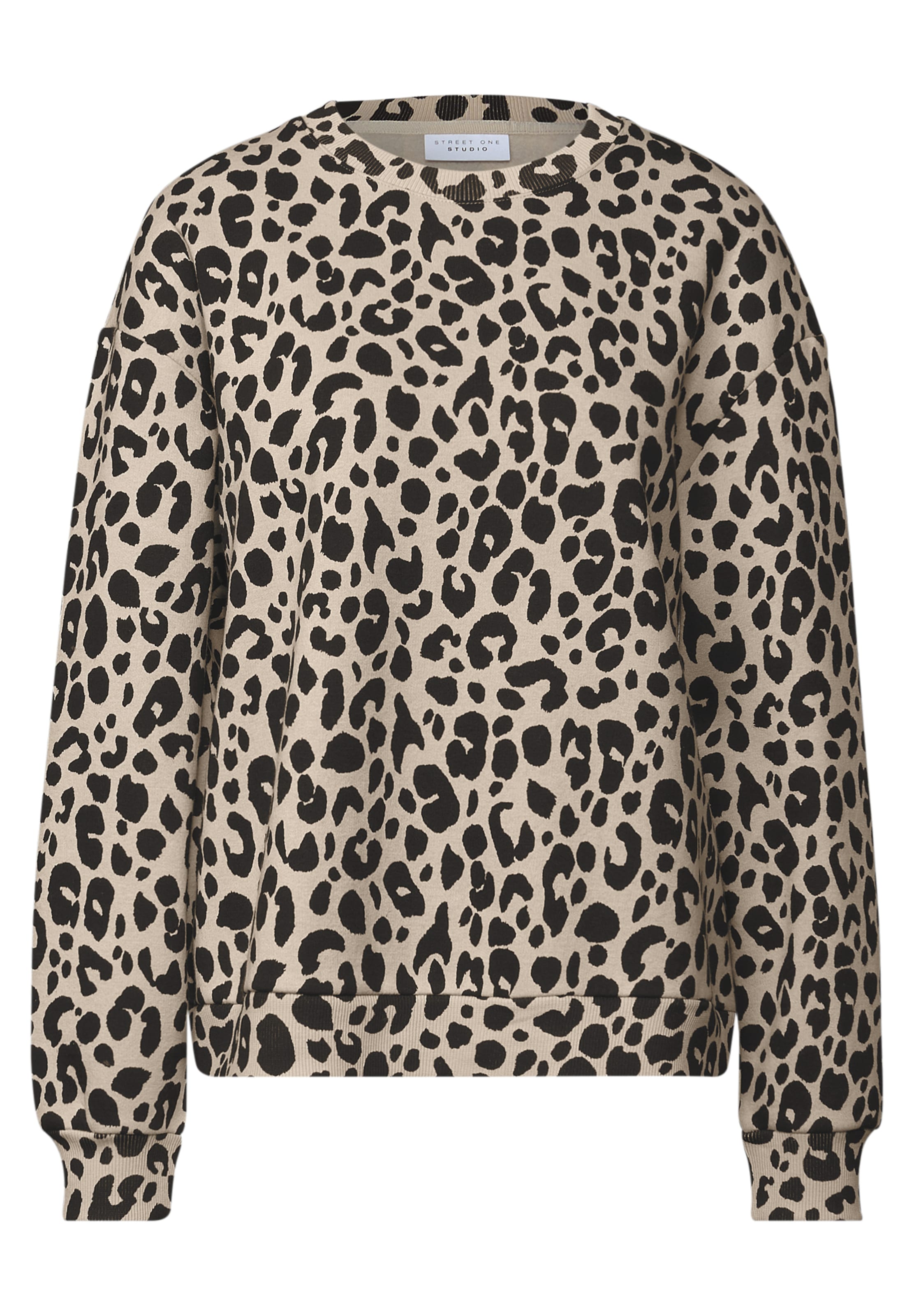 Street One Studio Sweatshirt in Beige: front