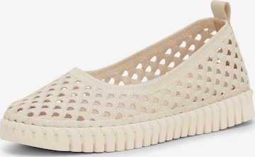 Ballerines 'TULIP3479' ILSE JACOBSEN en blanc : devant