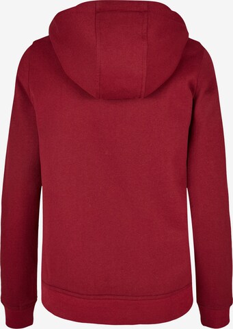 Merchcode Sweatshirt 'Nasa - Galaxy' in Rood