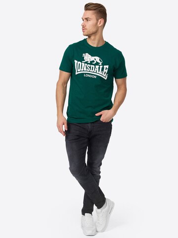 LONSDALE - Camiseta en verde
