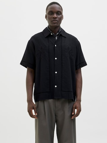 Fit confort Chemise JACK & JONES en noir : devant