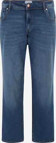 Jack & Jones Plus Regular Jeans 'Mike' in Blauw: voorkant