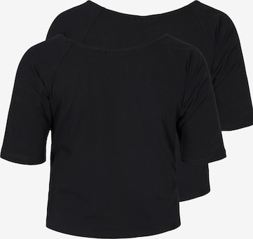 Zizzi T-Shirt in Schwarz