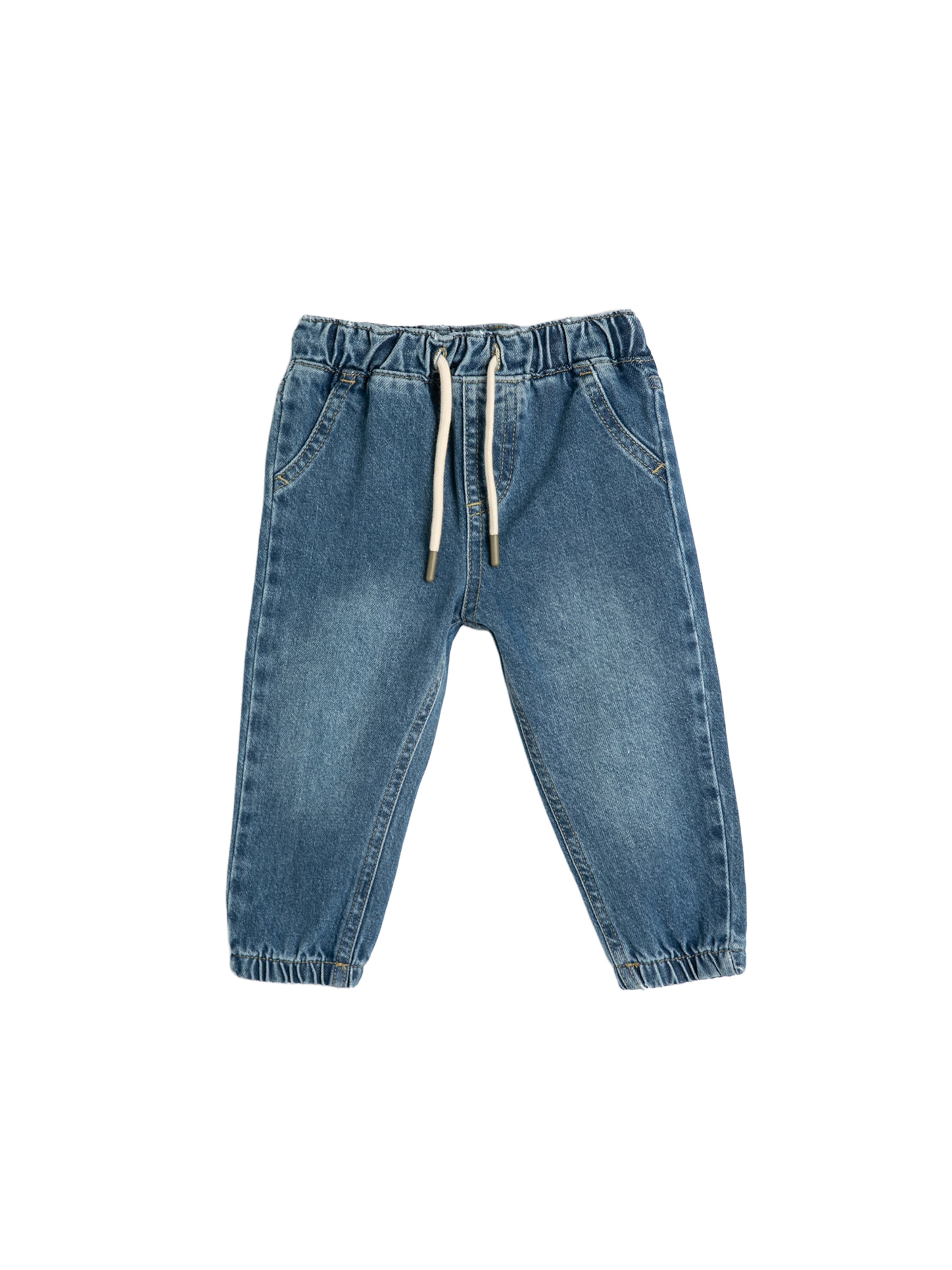 Koton Jeans in 80-86/Regular in de kleur Blauw denim, Productweergave