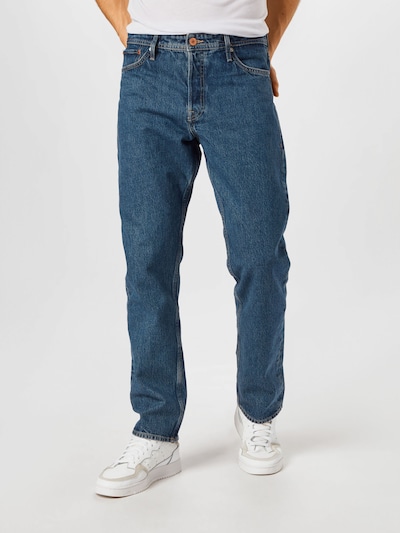 JACK & JONES Kavbojke 'JJICHRIS' | modra barva, Prikaz modela