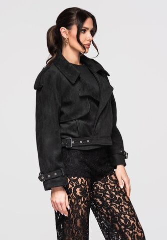 Manteau mi-saison Ombre en noir