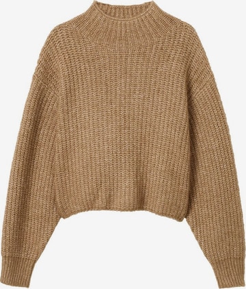 MANGO Sweater 'Candy' in Brown: front