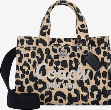 COACH Käsilaukku 'CARGO TOTE BAG 26 WITH LEOPARD PRINT' värissä ruskea: etupuoli