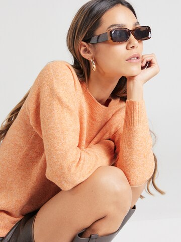 VERO MODA Pulover 'DOFFY' | oranžna barva