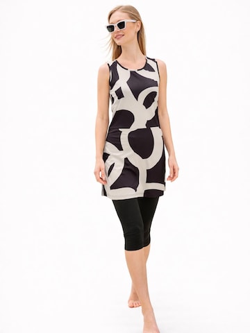 MARINA High neck Tankini 'M2453' in Black