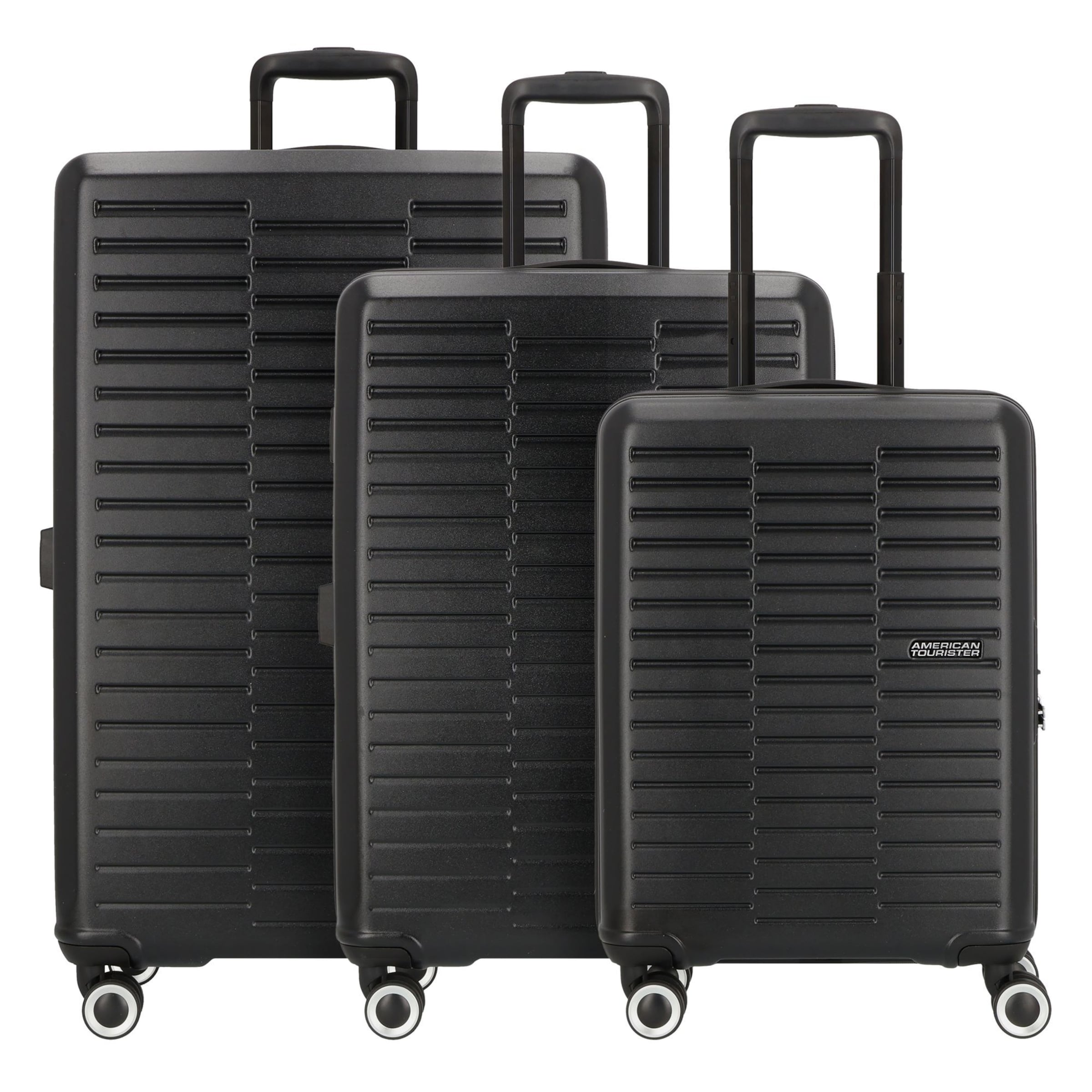 Ensemble de bagages American Tourister en noir : devant