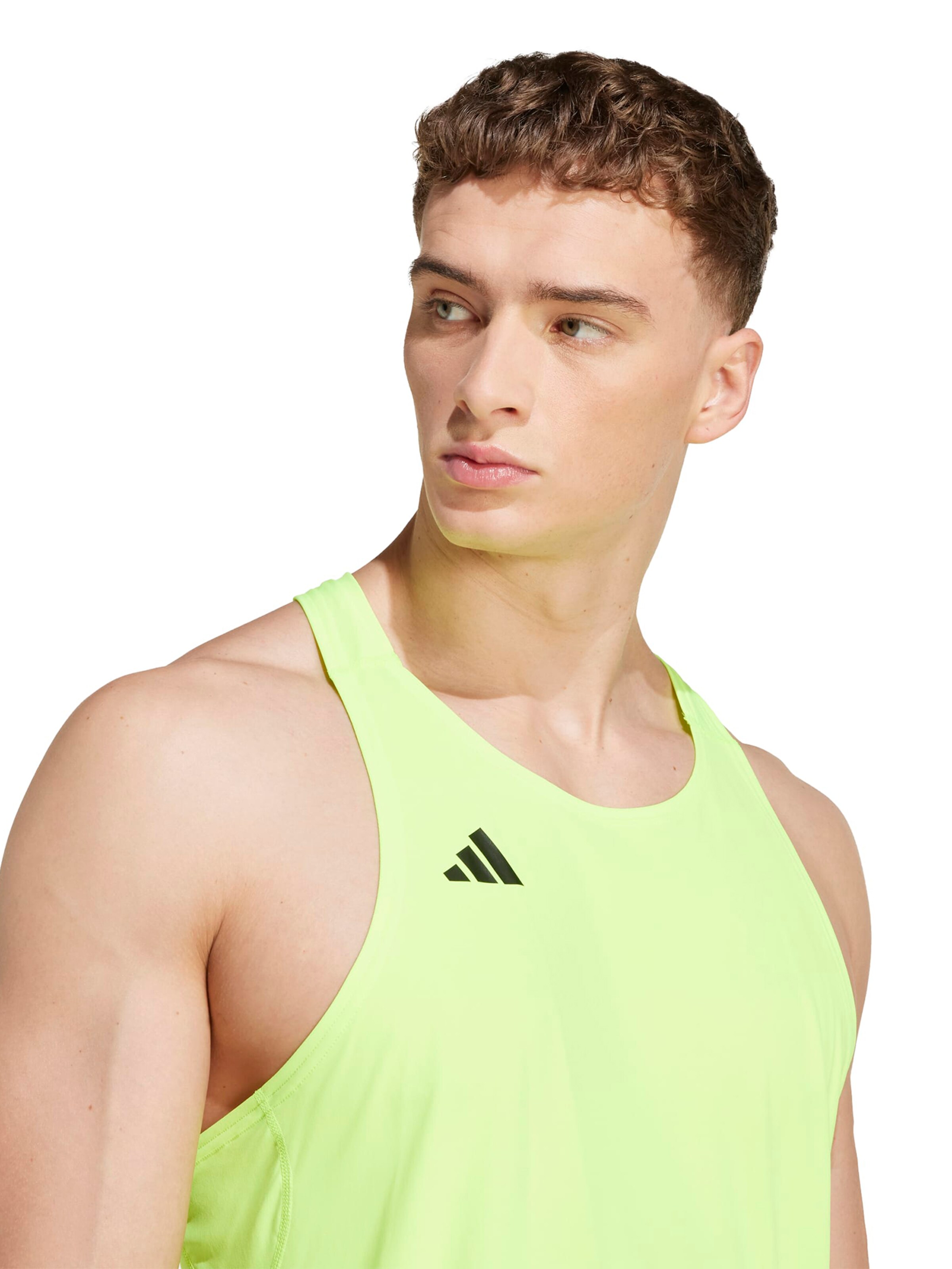 ADIDAS PERFORMANCE Funkčné tričko 'ADIZERO' - Zelená