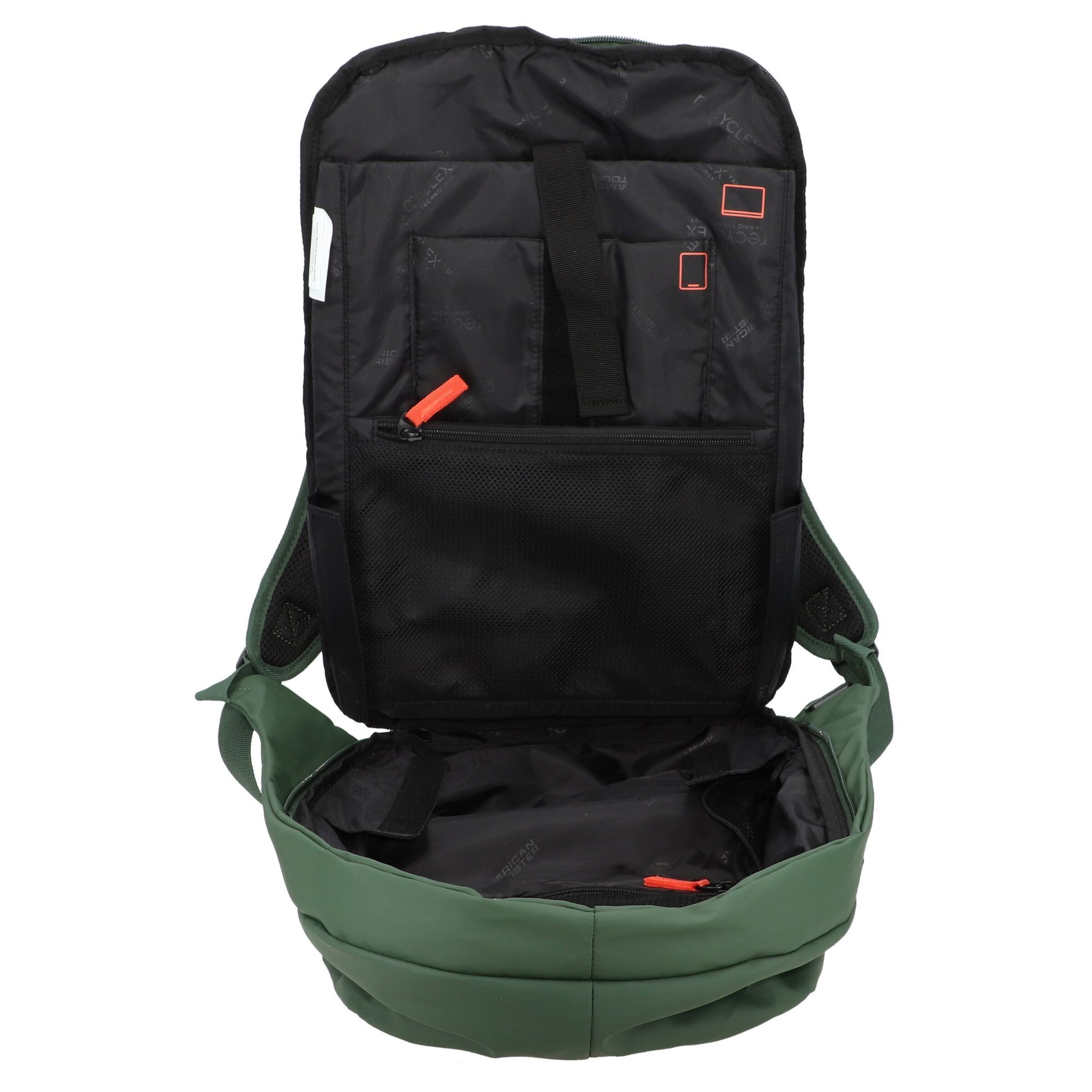 American Tourister Rugzak 'Urban Groove' in Groen