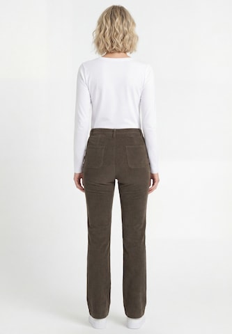 MIMO Wide leg Broek 'Retro' in Groen