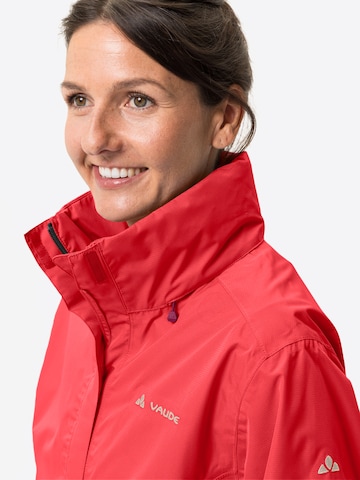 VAUDE Outdoor Jacket 'Escape' in Red