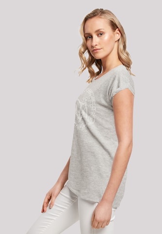 T-shirt 'Harry Potter Hufflepuff Seal' F4NT4STIC en gris