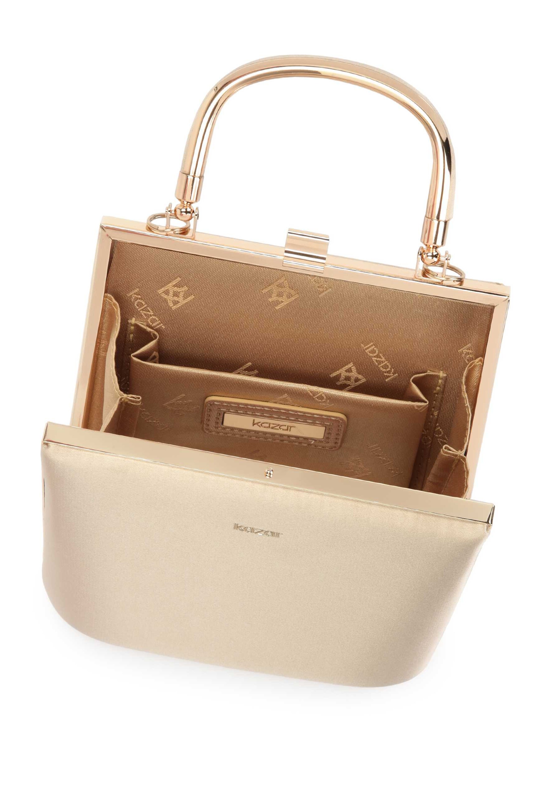 Kazar Handbag in Beige