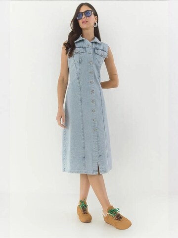 Bianco Lucci Kleid in Blau