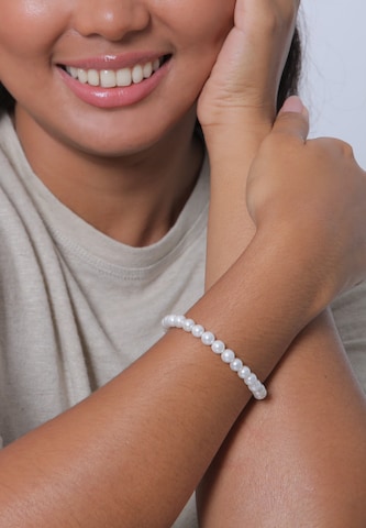 ELLI - Pulsera en blanco: frente