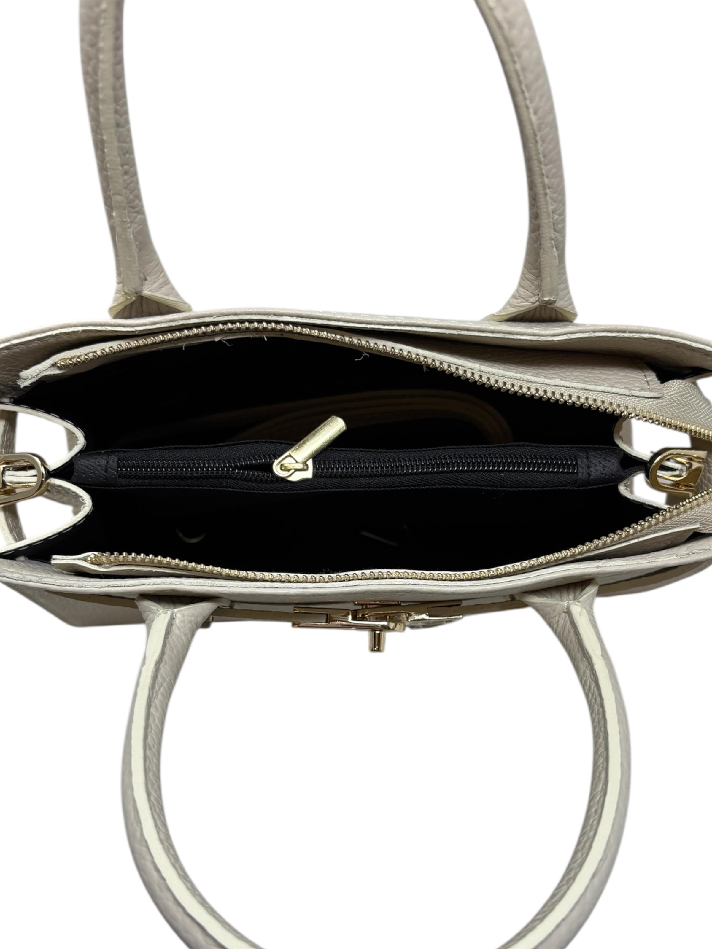 CHICCA BORSE Handtasche in Beige