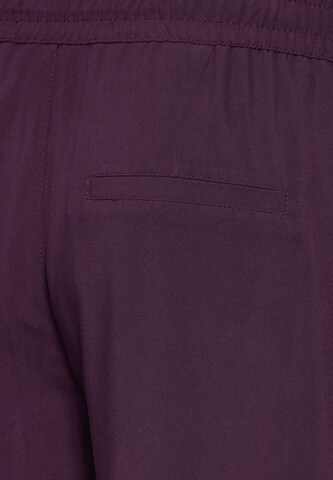 STREET ONE Loosefit Hose in Lila