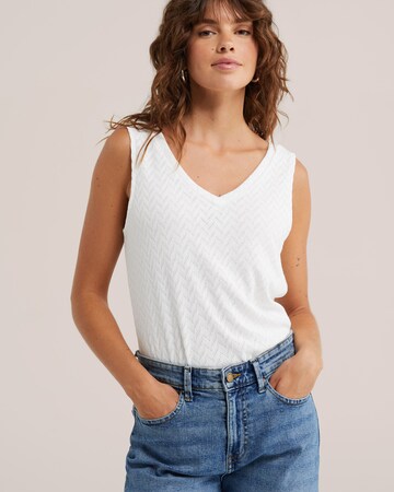 WE Fashion Topp i vit: framsida