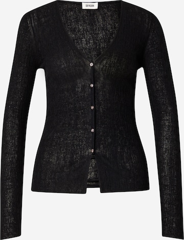 Geacă tricotată 'ANIELY' de la DRYKORN pe negru: față