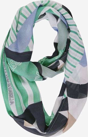 CECIL Tube Scarf in Green: front