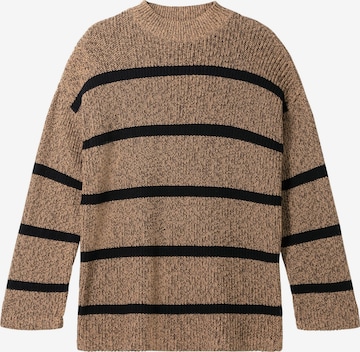 SHEEGO Sweater in Brown: front