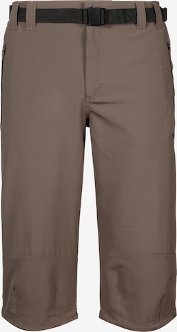 CMP Outdoor Pants in Brown: front
