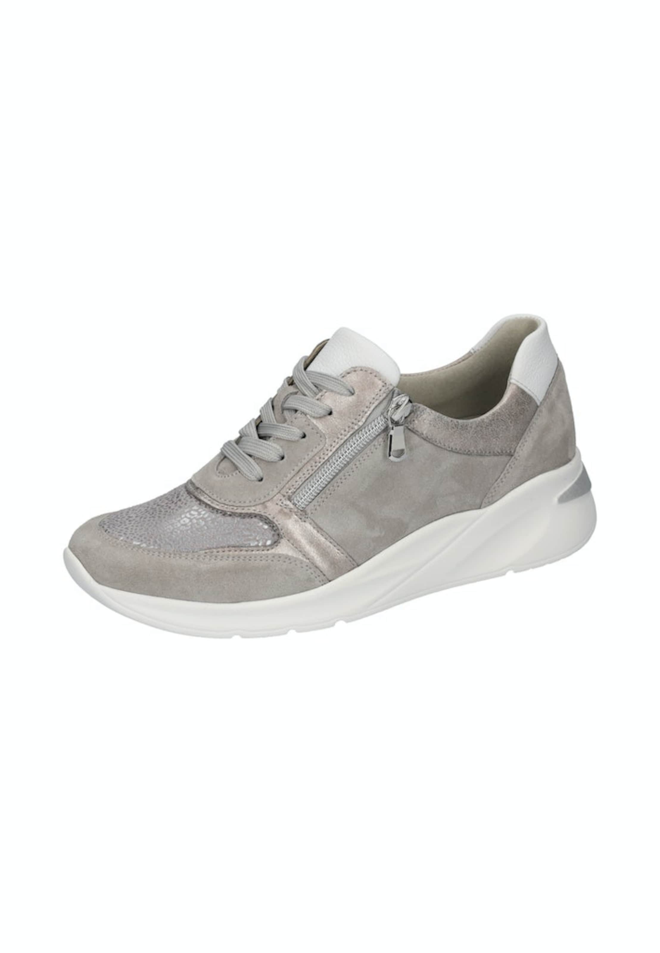 WALDLÄUFER Platform trainers in Grey: front