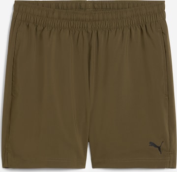 PUMA Sportbyxa 'Tad Essentials' i grön: framsida