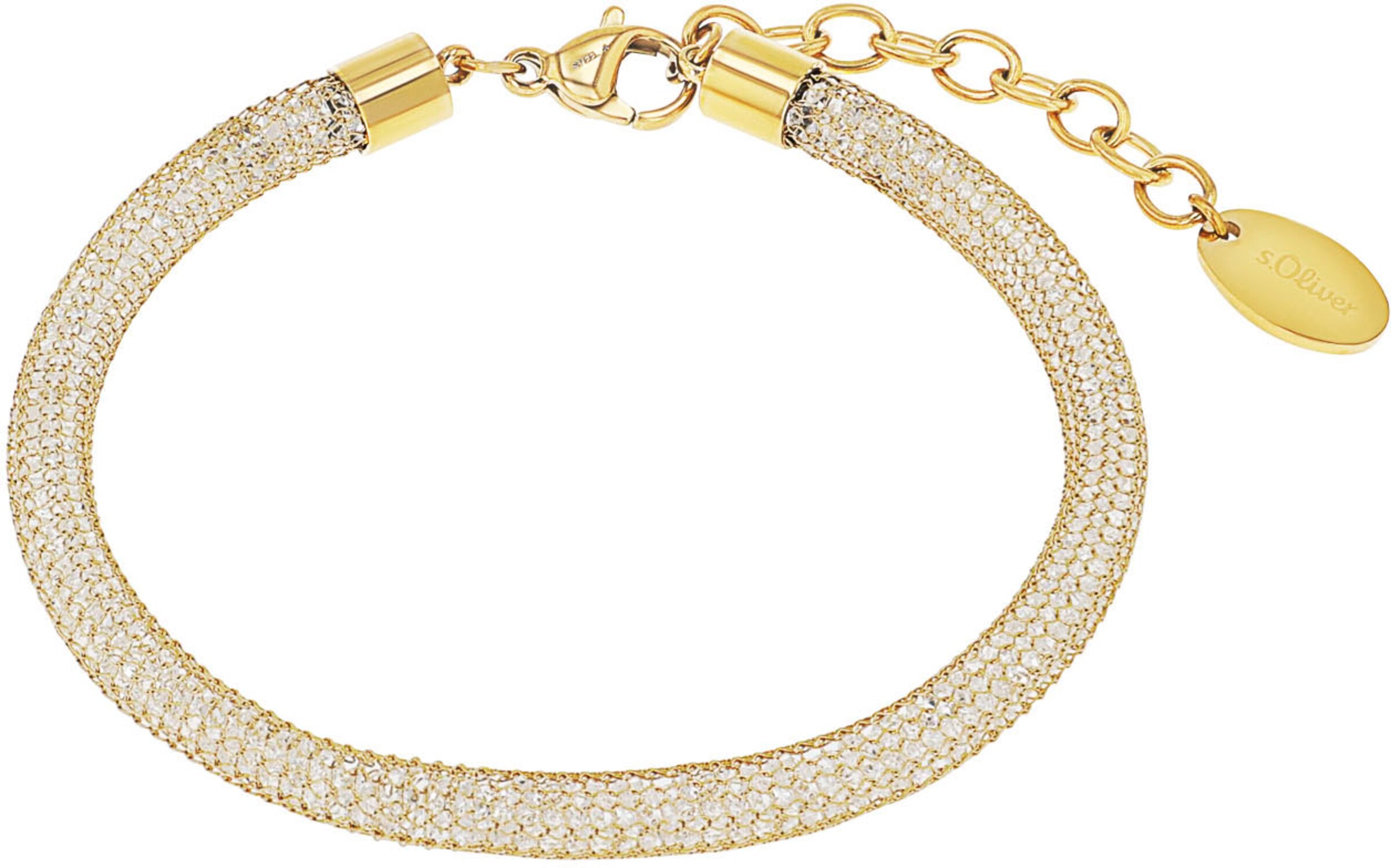 s.Oliver Bracelet in Gold: front