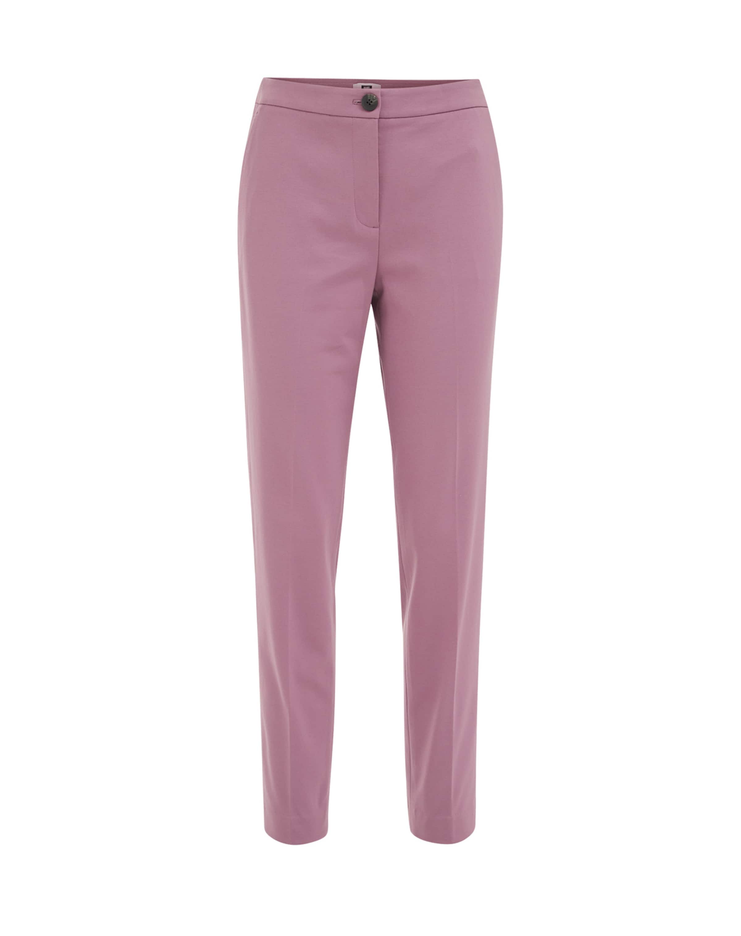 Slimfit Pantaloni di WE Fashion in lilla: frontale