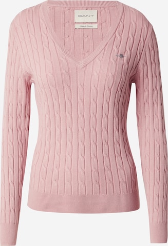 GANT - Jersey en rosa: frente