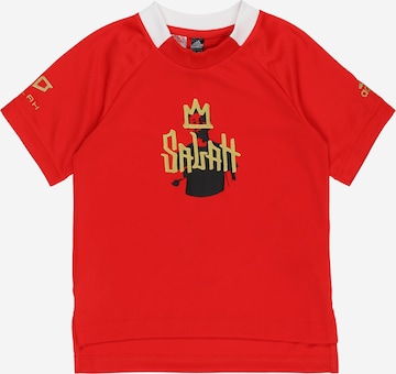 ADIDAS PERFORMANCE T-Shirt in Rot: predná strana