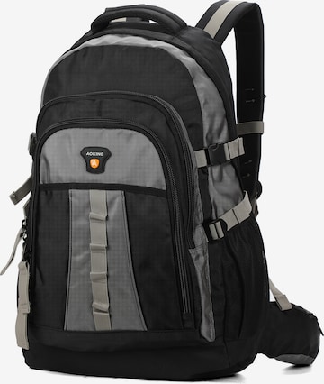 Aoking Backpack in Grey: front