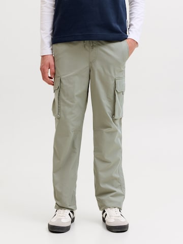 Loosefit Pantaloni di Jack & Jones Junior in verde: frontale