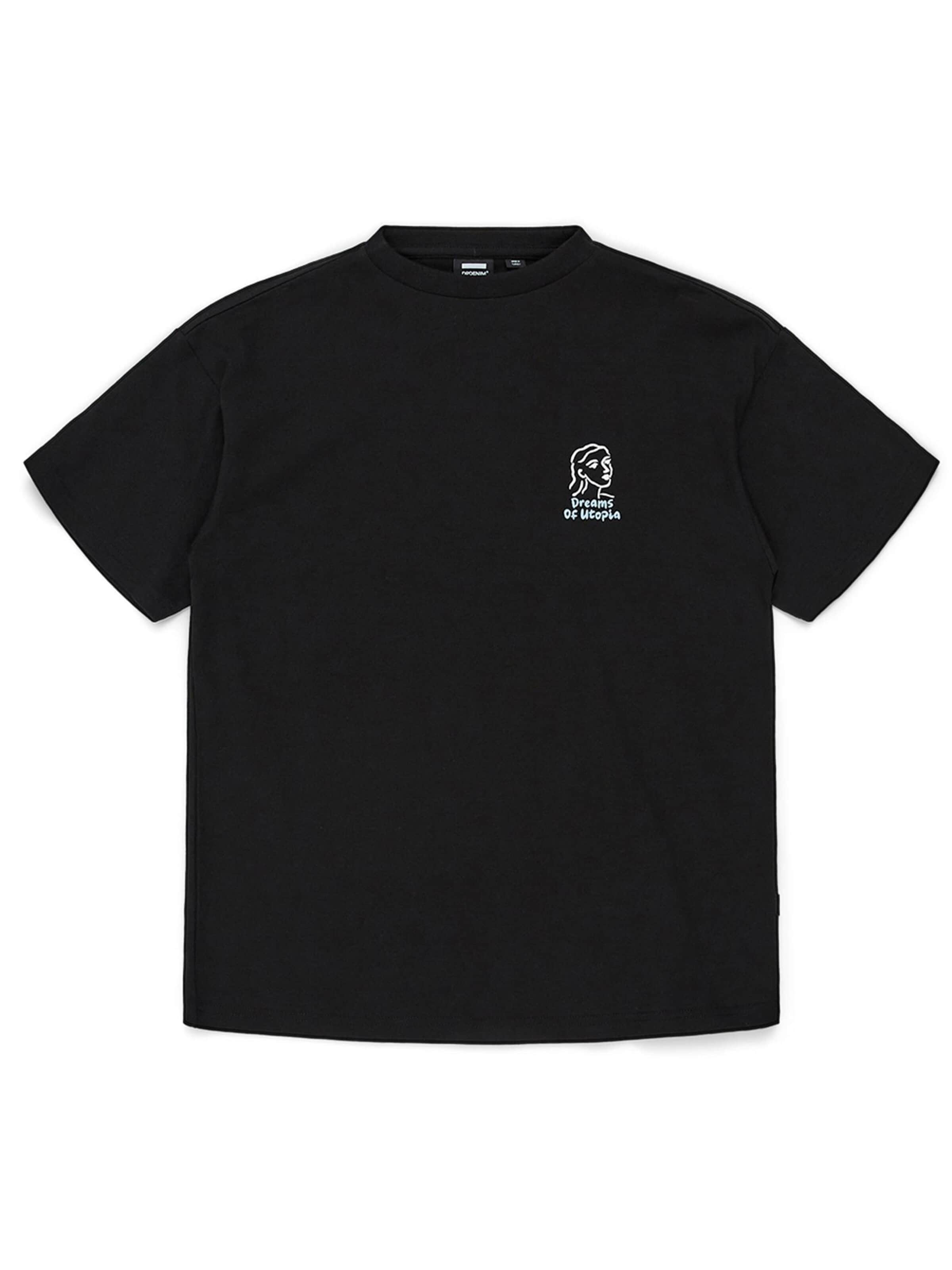 Dr. Denim Shirt 'Trooper' in Black: front