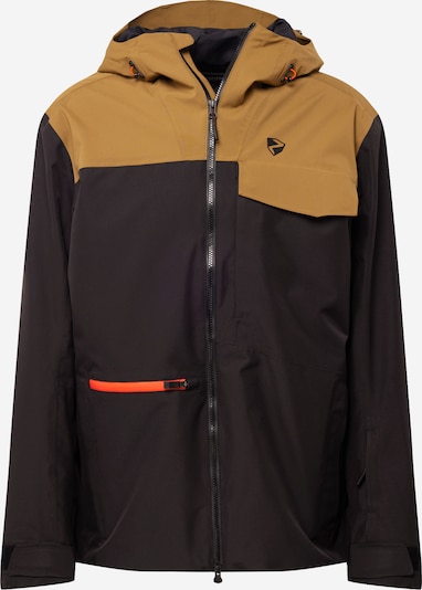ZIENER Outdoor jacket 'TIATU' in Light brown / Black, Item view