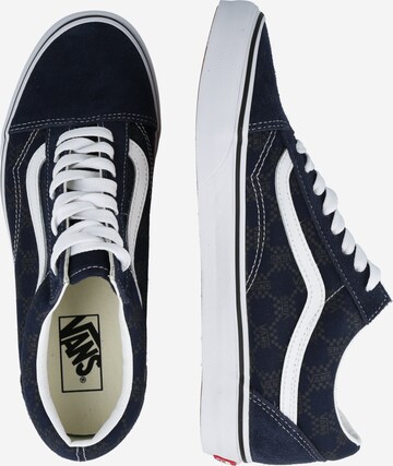 VANS حذاء رياضي بلا رقبة بلون أزرق