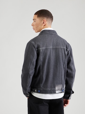 KARL LAGERFELD JEANS Демисезонная куртка в Серый: сзади