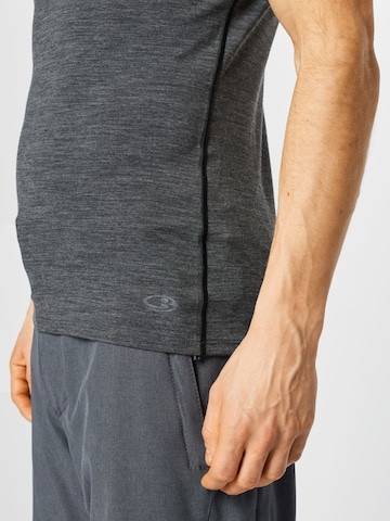 ICEBREAKER - Base Layer 'Anatomica' em cinzento