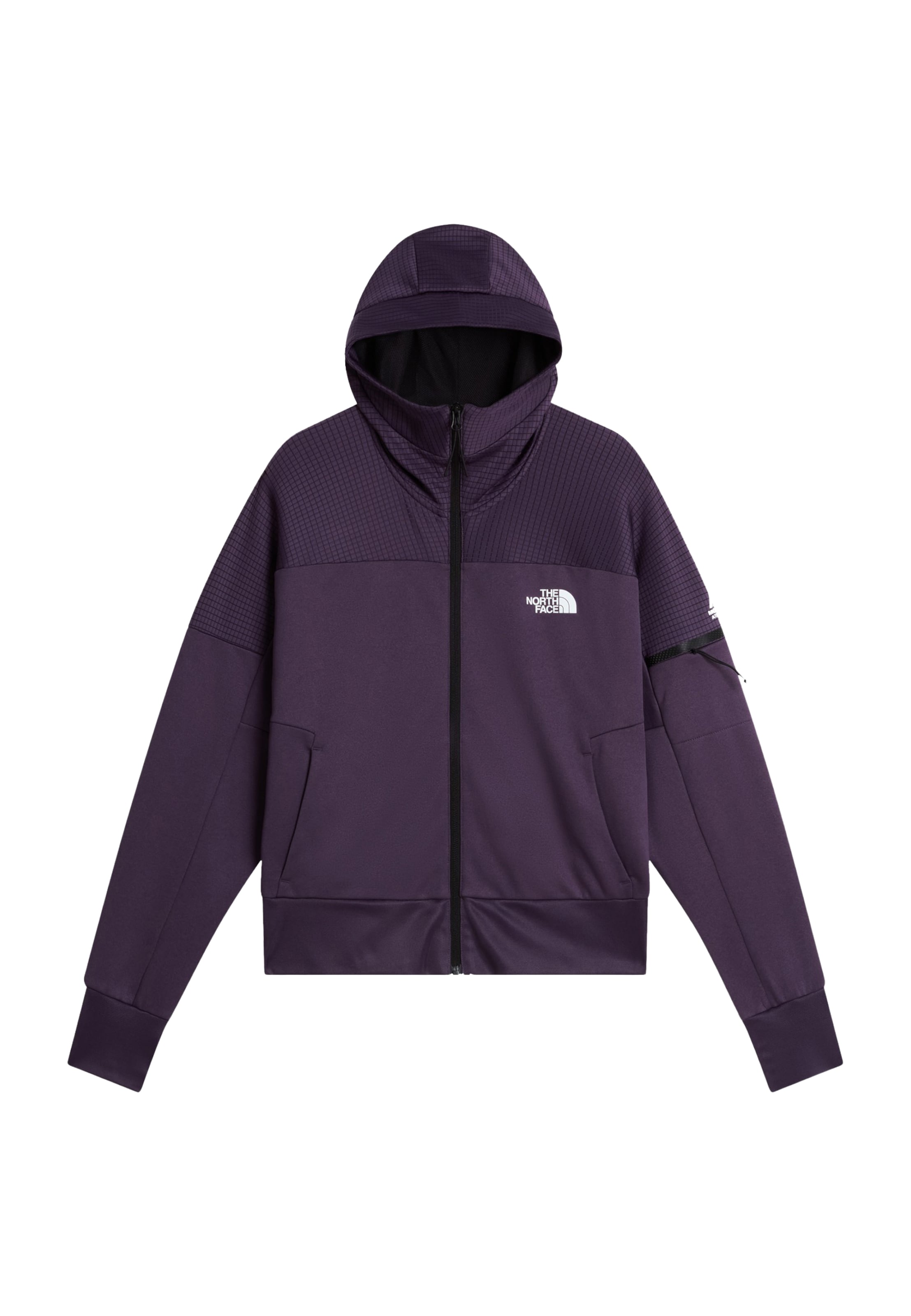 THE NORTH FACE Λειτουργική ζακέτα φλις 'MOUNTAIN ATHLETICS' σε λιλά: μπροστά
