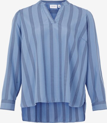 EVOKED - Blusa 'Etna' en azul: frente