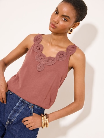Lipsy - Top en rosa: frente