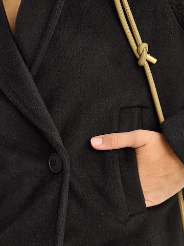 Bianco Lucci Mantel in Schwarz
