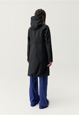 Veste mi-saison 'Trench' Born Living Yoga en noir